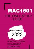 MAC1501 ACCOUNTING ASSESSMENT 2023