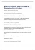 Pharmacology Ch. 3 Patient Safety in Medication Administration.docx