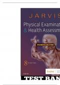 JARVIS-PHYSICAL EXAMINATION AND HEALTH  ASSESSMENT  8EDTESTBANK