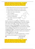 NURS 3356 Medical-Surgical Exam - Version B Questions And Answers Latest Update 2023 Guaranteed Success &lpar;with correct answers&rpar;