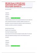 NR-302 Exam 2 NCLEX 2023  QUESTIONS WITH COMPLETE  SOLUTIONS GRADED A&plus;