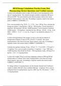 HESI Dosage Calculations Practice Exam&comma; Hesi Pharmacology Review Questions And Verified Answers