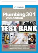 Test Bank For Plumbing 301 - 2nd - 2018 All Chapters - 9781337391764