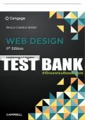Test Bank For Web Design: Introductory - 6th - 2018 All Chapters - 9781337277938