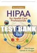 Test Bank For HIPAA for Health Care Professionals - 2nd - 2018 All Chapters - 9781305946064