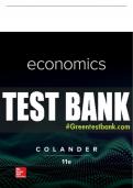Test Bank For Economics, 11th Edition All Chapters - 9781260225587