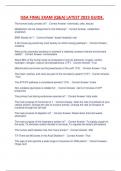 ISSA FINAL EXAM &lpar;Q&A&rpar; LATEST 2023 GUIDE ALREADY PASSED&period;