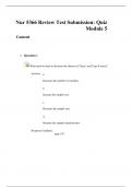 Nur 5366 Review Test Submission: Quiz Module 5