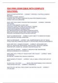 ISSA FINAL EXAM &lpar;Q&A&rpar; WITH COMPLETE  SOLUTIONS RATED A&period;