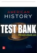 Test Bank For American History: Connecting with the Past, 15th Edition All Chapters - 9780073513294