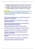 Completed LETRS All UNITS &lpar;1-8&rpar; Every Unit's Sessions&lpar;LETRS Complete different test versions&sol;Answered &rpar;providing the background&comma; depth of knowledge&comma; and toolsto teach language and literacy skills to every student