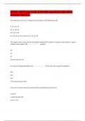 MMSC 490 Exam 3 (Set 3) Possible questions with 100% accurate answers)