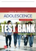 Test Bank For Adolescence&comma; 18th Edition All Chapters - 9781260245837
