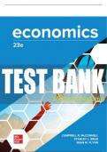 Test Bank For Economics, 23rd Edition All Chapters - 9781266675522