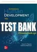 Test Bank For Experience Human Development, 14th Edition All Chapters - 9781260726602