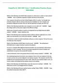 CompTia A&plus; 220-1001 Packaged Exams 2023-2024
