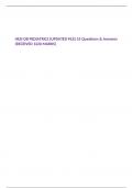 HESI OB PEDIATRICS || HESI RN OB PEDIATRICS (UPDATED FILE) 55 Questions & Answers (RECEIVED 1220 MARKS)