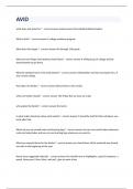 AVID question and answers graded A&plus; 2023 passed