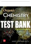 Test Bank For Organic Chemistry with Biological Topics, 6th Edition All Chapters - 9781260325294