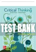 Test Bank For Critical Thinking&comma; 13th Edition All Chapters - 9781260241020