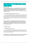 MATERNITY 101 Maternity Labor Case Study&period;