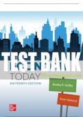 Test Bank For The Economy Today&comma; 16th Edition All Chapters - 9781260932997