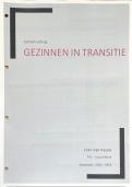 Samenvatting (met aantekeningen) - Gezinnen in Transitie (93SMW3110)