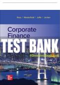 Test Bank For Corporate Finance, 13th Edition All Chapters - 9781260772388