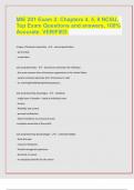 MIE 201 Exam 2&colon; Chapters 4&comma; 5&comma; 8 NCSU&comma; Top Exam Questions and answers&comma; 100&percnt; Accurate&period; VERIFIED&period;