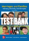 Test Bank For Marriages and Families: Intimacy, Diversity, and Strengths, 10th Edition All Chapters - 9781260837032