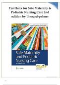 Test Bank for Safe Maternity & Pediatric Nursing Care 2nd edition by Linnard-palmer 2023-2024 latest (verified by experts 100% pass)