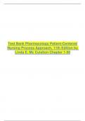 Complete Answered&rpar; Test Bank Pharmacology- A Patient-Centered Nursing Process Approach&comma; 11th Edition by Linda E&period; McCuistion Chapter 1-58
