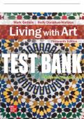 Test Bank For Living with Art&comma; 13th Edition All Chapters - 9781265594855