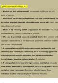 Cyber Awareness Challenge 2024 Questions and Answers &lpar;2023 &sol; 2024&rpar; &lpar;Verified Answers&rpar;