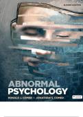 Abnormal Psychology, 11th edition