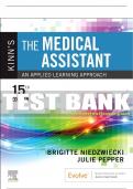 Test Bank For Kinn's The Medical Assistant&comma; 15th - 2023 All Chapters - 9780323871167
