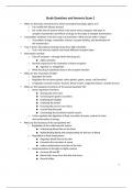 NURS 5334 Study Questions and Answers.