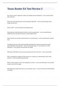 Texas Boater Ed Test Review 2 exam 2023 with 100&percnt; correct answers