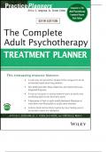 Child and Adult Treatment Planners Package