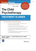 Child Psychotherapy Treatment Planner, 6th edition
