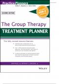 Group Therapy Treatment Planner&comma; 2nd edition