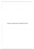 Portage Learning Chem 210 Module EXAM 6