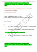 DeWit&rsquo;s Fundamental Concepts And Skills for Nursing&comma; 5th Edition By Patricia A&period; Williams -Test Bank