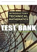 Test Bank For Introductory Technical Mathematics - 7th - 2019 All Chapters - 9781337397674