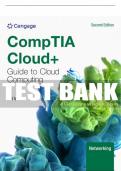 Test Bank For CompTIA Cloud&plus; Guide to Cloud Computing - 2nd - 2023 All Chapters - 9780357883457