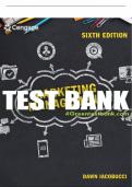 Test Bank For Marketing Management - 6th - 2022 All Chapters - 9780357635087