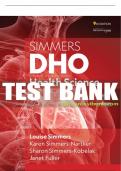 Test Bank For DHO Health Science - 9th - 2022 All Chapters - 9780357419991
