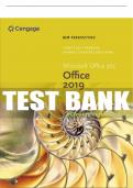 Test Bank For New Perspectives Microsoft® Office 365 & Office 2019 Introductory - 1st - 2020 All Chapters - 9780357025741