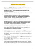 EBCP FINAL EXAM LATEST UPDATE 