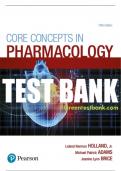 Test Bank For Core Concepts in Pharmacology 5th Edition All Chapters - 9780134514161
